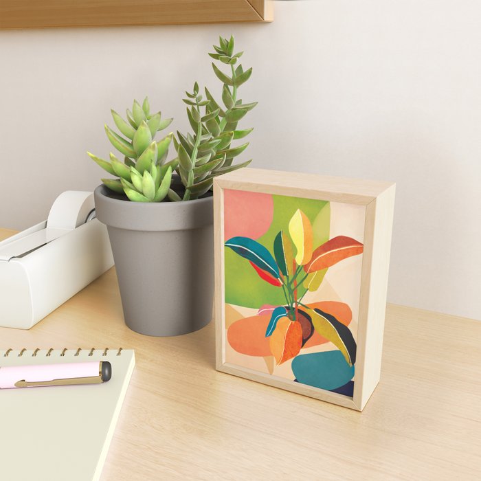 Colorful Branching Out 37 Mini Art Print Gallery Image 2
