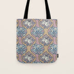 Antique Floral Beauty Tote Bag Gallery Image 1