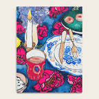 Friendsgiving Floral Tablescape Painting Notebook Gallery Image 4