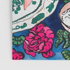 Friendsgiving Floral Tablescape Painting Poster Gallery Image 3