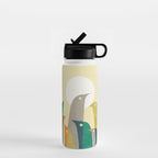 Wild birds at the beach Water Bottle Gallery Image 1