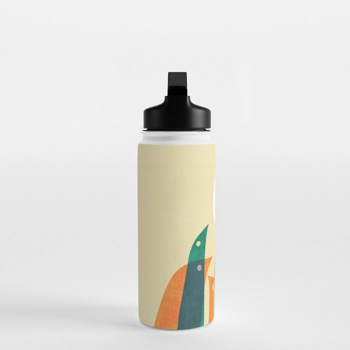 Wild birds at the beach Water Bottle Gallery Image 3