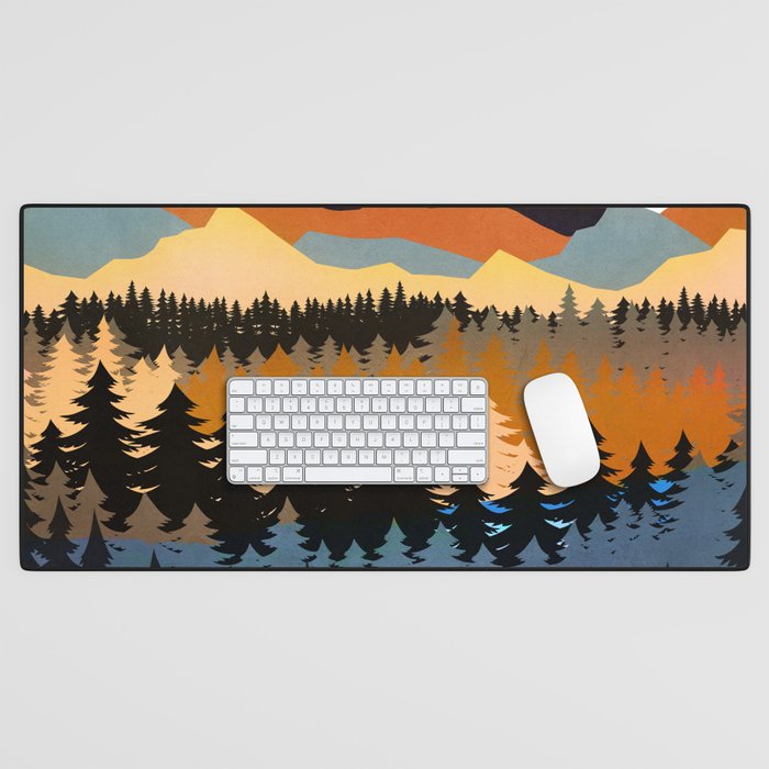 Colors of a Mountain View Desk Mat Gallery Image 1