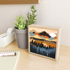Colors of a Mountain View Mini Art Print Gallery Image 2