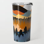 Colors of a Mountain View Travel Mug Gallery Image 2