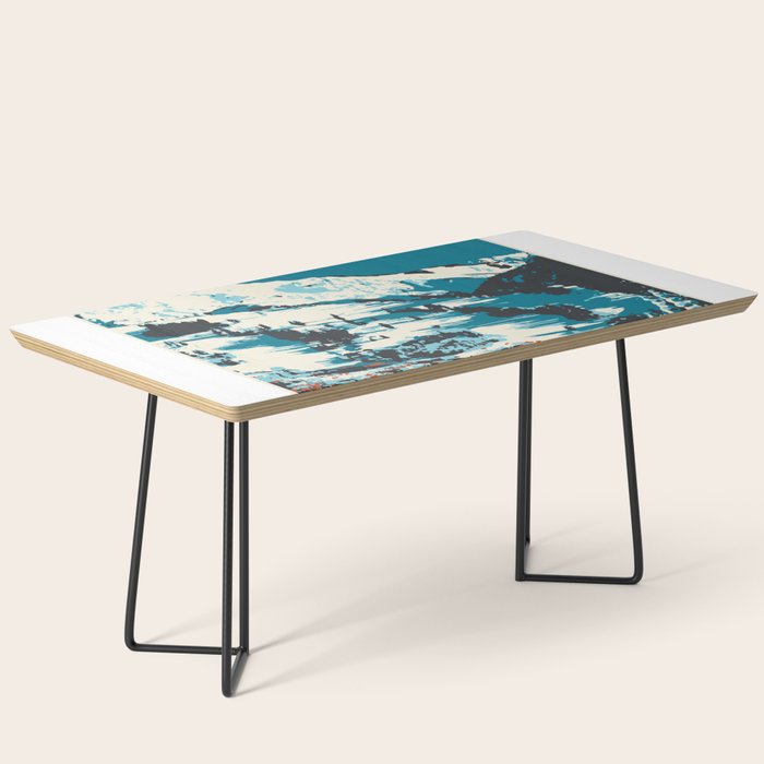 Vintage Ski Aspen Poster Coffee Table Gallery Image 1