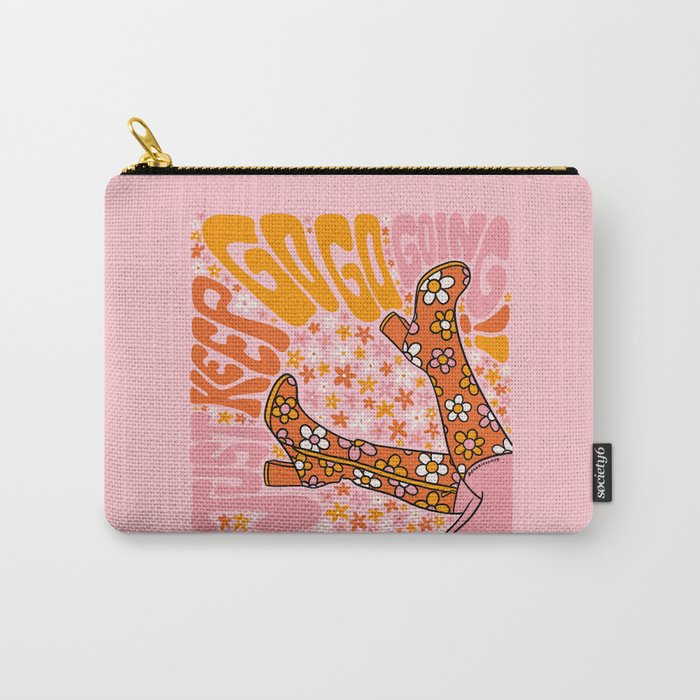 Just Keep Go Go Going Carry All Pouch Gallery Image 1