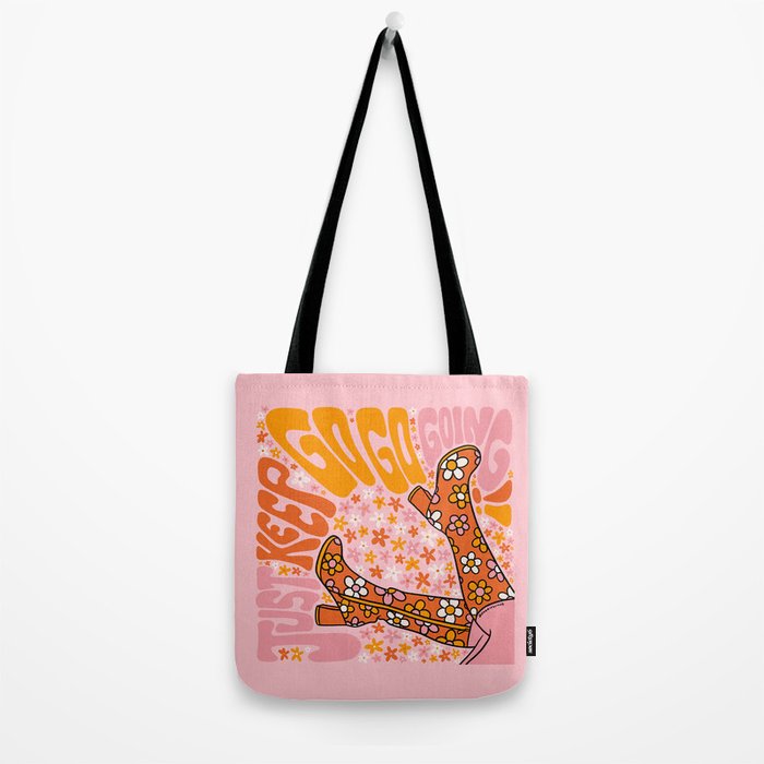 Just Keep Go Go Going Tote Bag Gallery Image 2