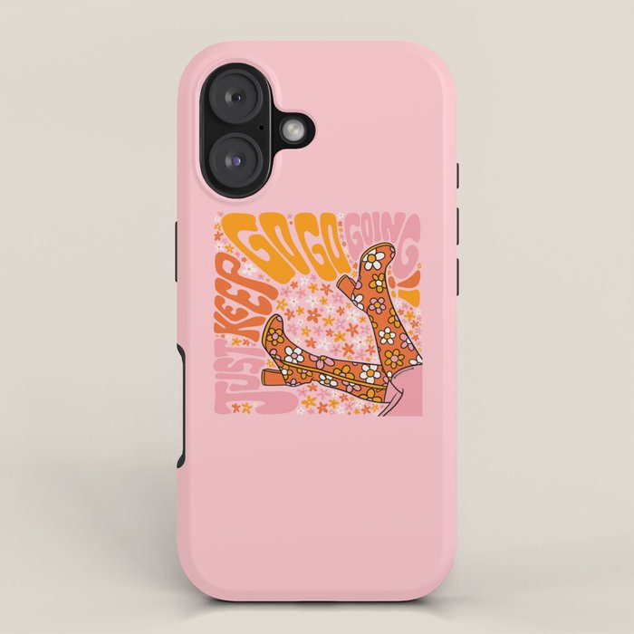 Just Keep Go Go Going iPhone Case Gallery Image 1