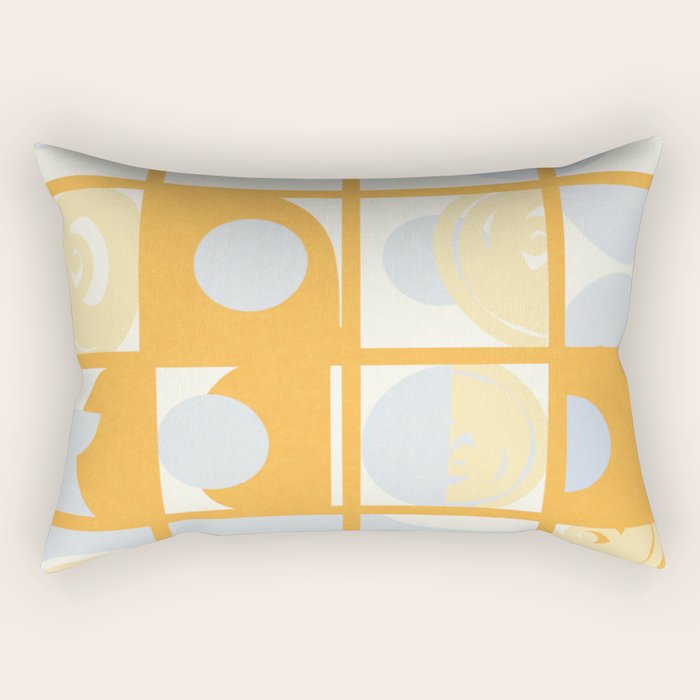 Lunch in Oak Park Rectangular Pillow Gallery Image 1