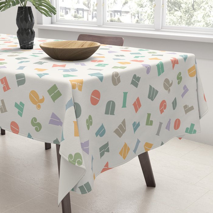 ABCs - Alphabet Tablecloth Gallery Image 3