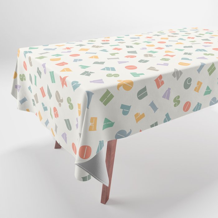 ABCs - Alphabet Tablecloth Gallery Image 1
