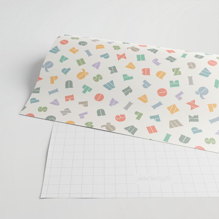 ABCs - Alphabet Wrapping Paper Gallery Image 2