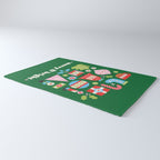 Merry & Bright Christmas | Green Rug Gallery Image 3