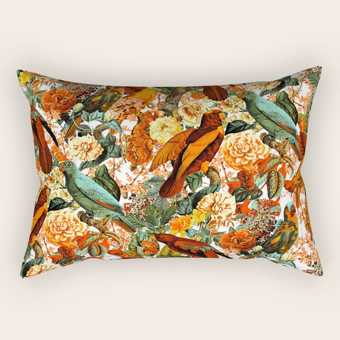 The Magical World of Birds II Rectangular Pillow Gallery Image 1