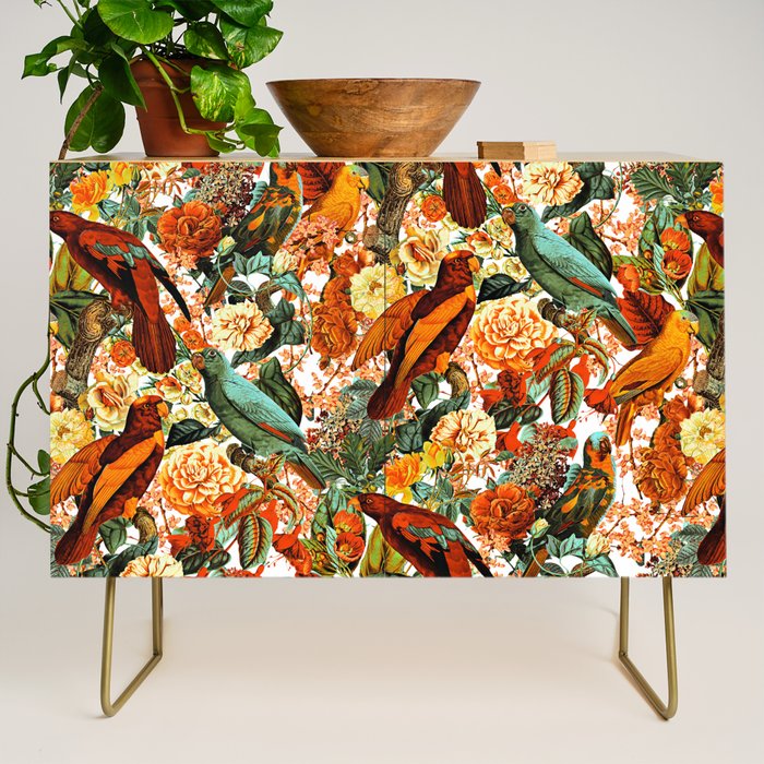 The Magical World of Birds II Credenza Gallery Image 1