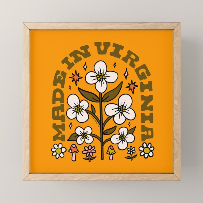 Made In Virginia Mini Art Print Gallery Image 1