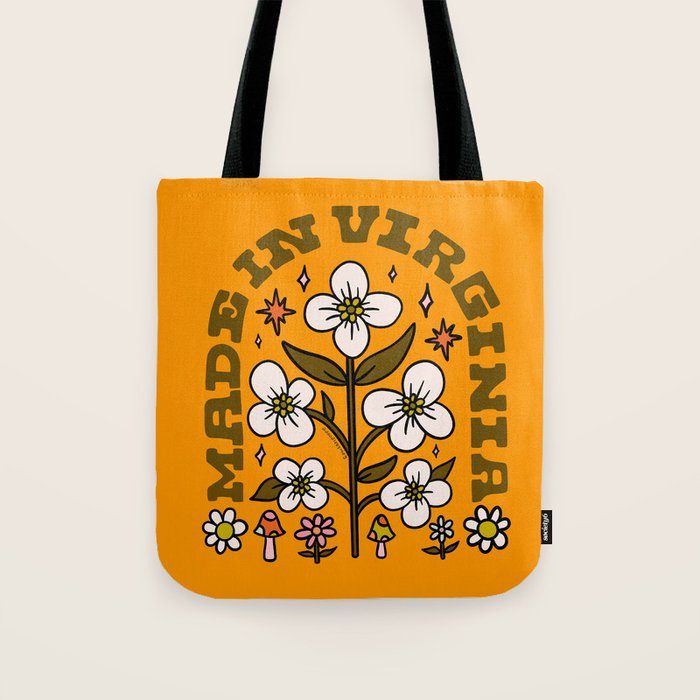 Made In Virginia Tote Bag Gallery Image 1
