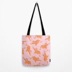 Year of the Tiger - Pink/Orange Tote Bag Gallery Image 2