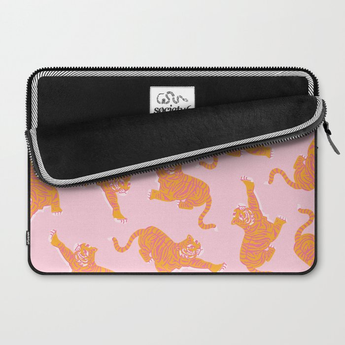 Year of the Tiger - Pink/Orange Laptop Sleeve Gallery Image 2