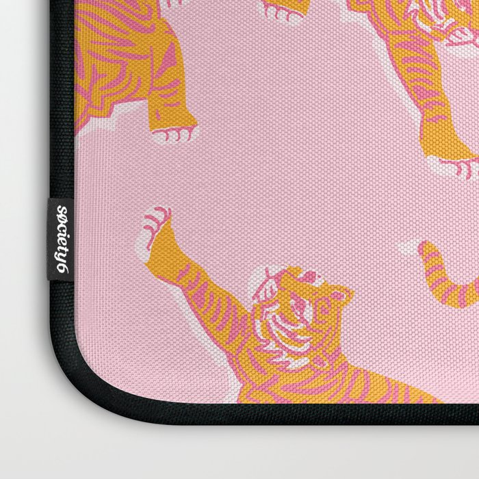 Year of the Tiger - Pink/Orange Laptop Sleeve Gallery Image 3