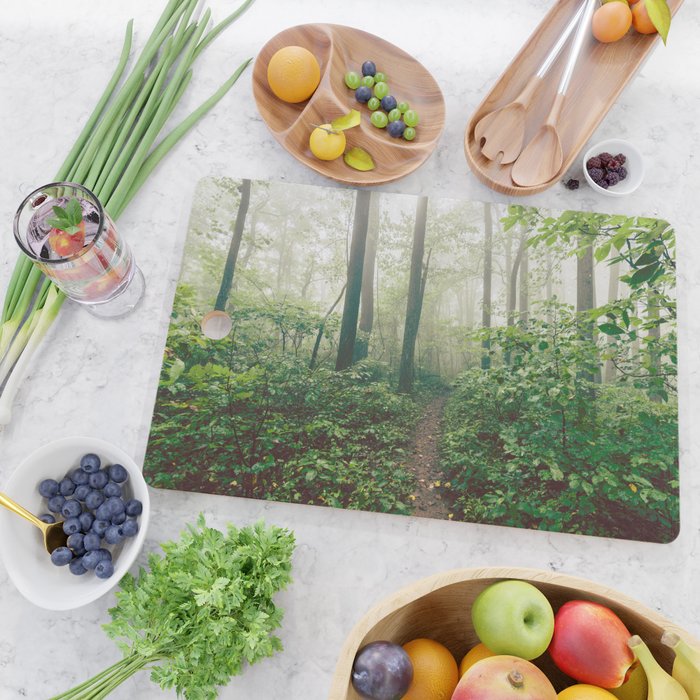 Smoky Mountain Forest Adventure - National Park Nature Photography Cutting Board Gallery Image 2