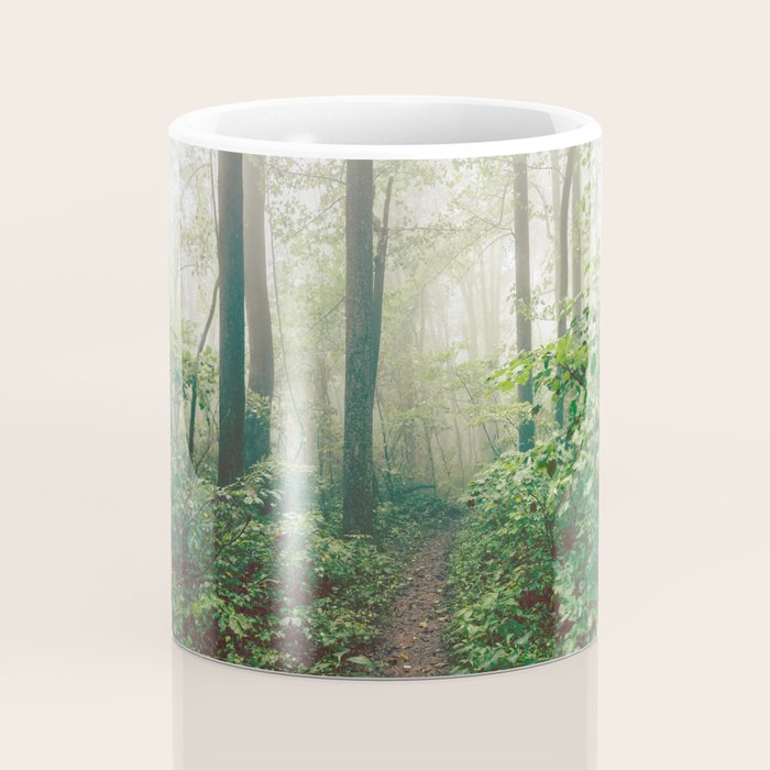 Smoky Mountain Forest Adventure - National Park Nature Photography Coffee Mug Gallery Image 4