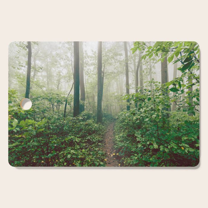 Smoky Mountain Forest Adventure - National Park Nature Photography Cutting Board Gallery Image 1