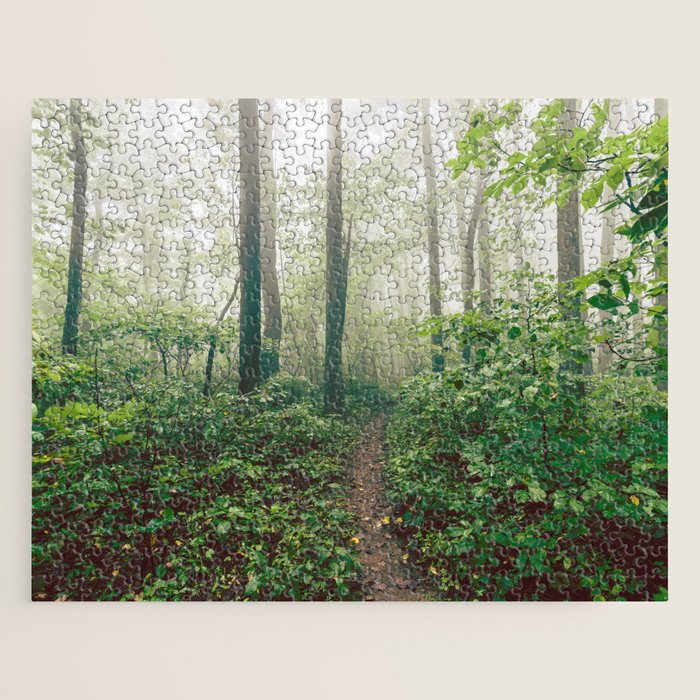 Smoky Mountain Forest Adventure - National Park Nature Photography Jigsaw Puzzle Gallery Image 1
