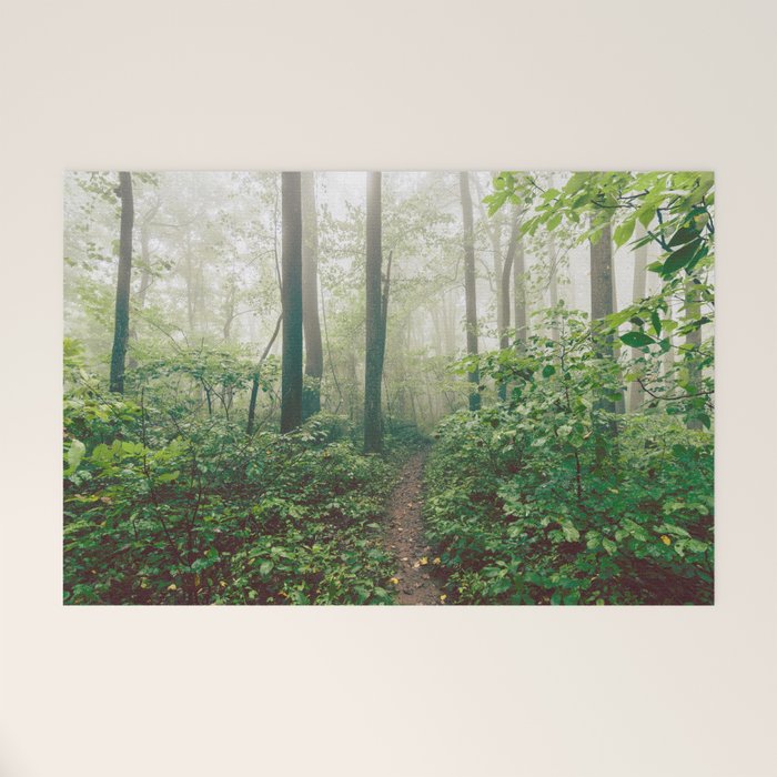 Smoky Mountain Forest Adventure - National Park Nature Photography Welcome Mat Gallery Image 1