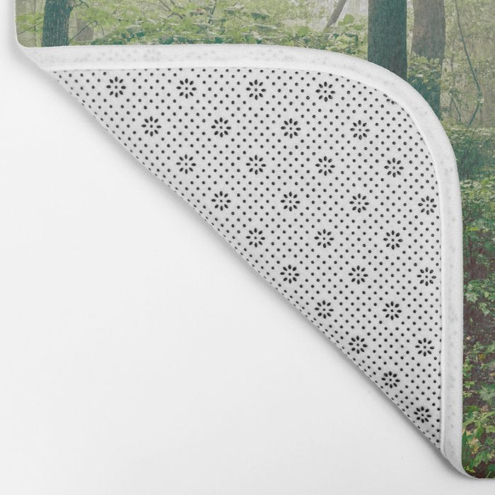 Smoky Mountain Forest Adventure - National Park Nature Photography Bath Mat Gallery Image 2