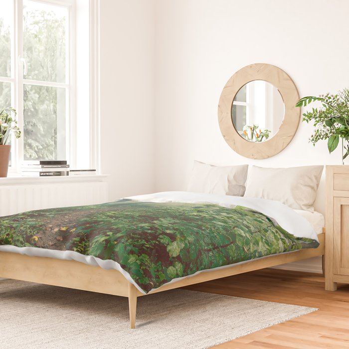 Smoky Mountain Forest Adventure - National Park Nature Photography Duvet Cover Gallery Image 2