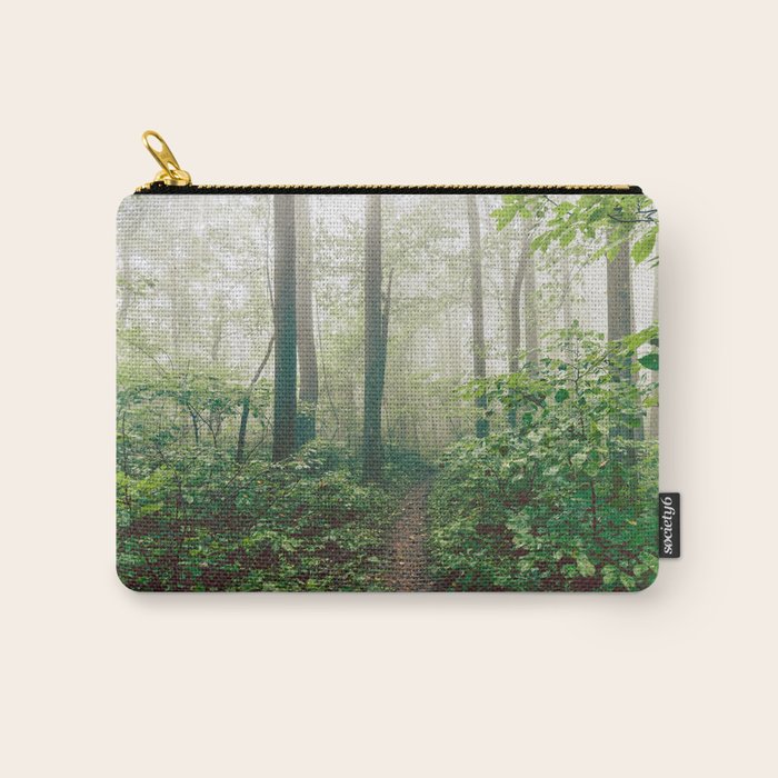Smoky Mountain Forest Adventure - National Park Nature Photography Carry All Pouch Gallery Image 1