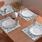 Blue Fish White Placemat Gallery Image 2