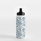Blue Fish White Water Bottle Gallery Image 2