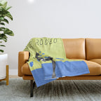 First Rodeo Throw Blanket Gallery Image 1