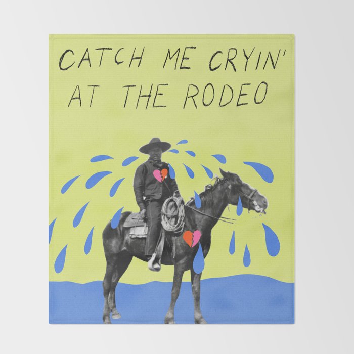First Rodeo Throw Blanket Gallery Image 2