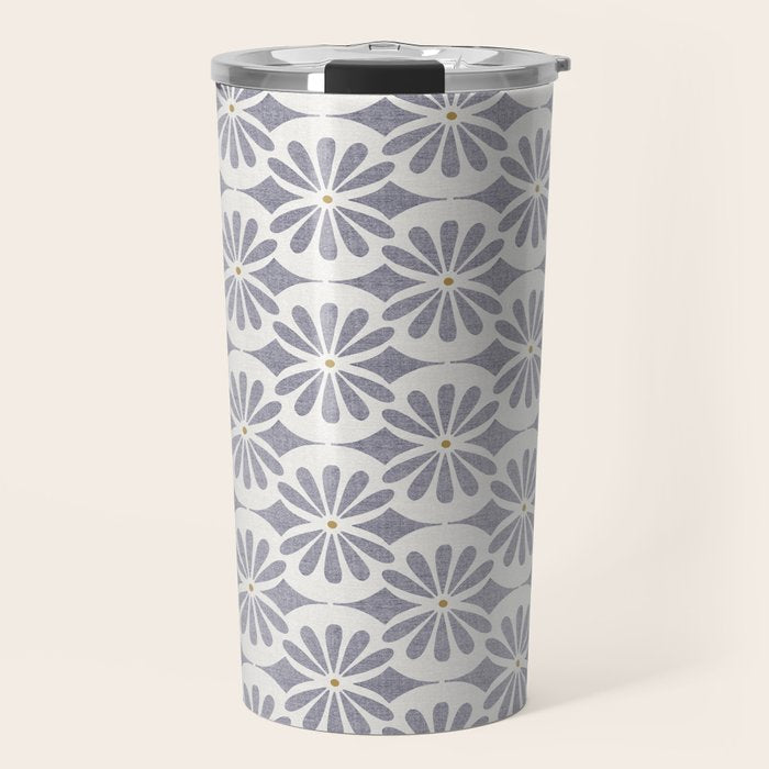 Solstice Boho Geometric Provence Travel Mug Gallery Image 1