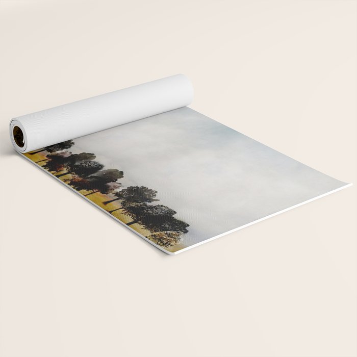 Group of Trees Yoga Mat Gallery Image 2