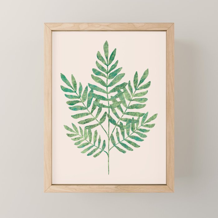 Fern Frond Mini Art Print Gallery Image 1