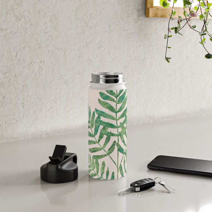 Fern Frond Water Bottle Gallery Image 4