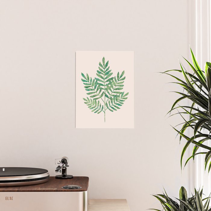 Fern Frond Poster Gallery Image 2
