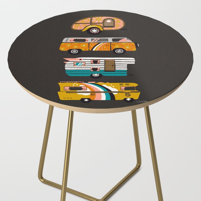 Retro Road Trip - Charcoal Side Table Gallery Image 2