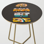 Retro Road Trip - Charcoal Side Table Gallery Image 2