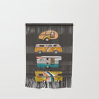 Retro Road Trip - Charcoal Wall Hanging Gallery Image 1