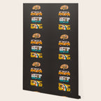 Retro Road Trip - Charcoal Wallpaper Gallery Image 2