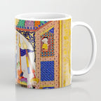 Karkhi, porter at the tomb of Imam Riza, being honoured Islamic Antique Art  Coffee Mug Gallery Image 1