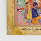  Karkhi, porter at the tomb of Imam Riza, being honoured Islamic Antique Art  Poster Gallery Image 3