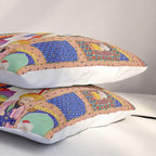  Karkhi, porter at the tomb of Imam Riza, being honoured Islamic Antique Art  Pillow Sham Gallery Image 3