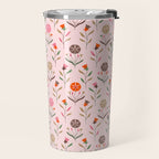 Folk Meadow - Spring Blush Travel Mug Gallery Image 2
